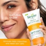 Simple Protect 'N' Glow Express Glow Clay Polish face wash (150ml) - Image 2