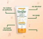 Simple Protect 'N' Glow Express Glow Clay Polish face wash (150ml) - Image 3