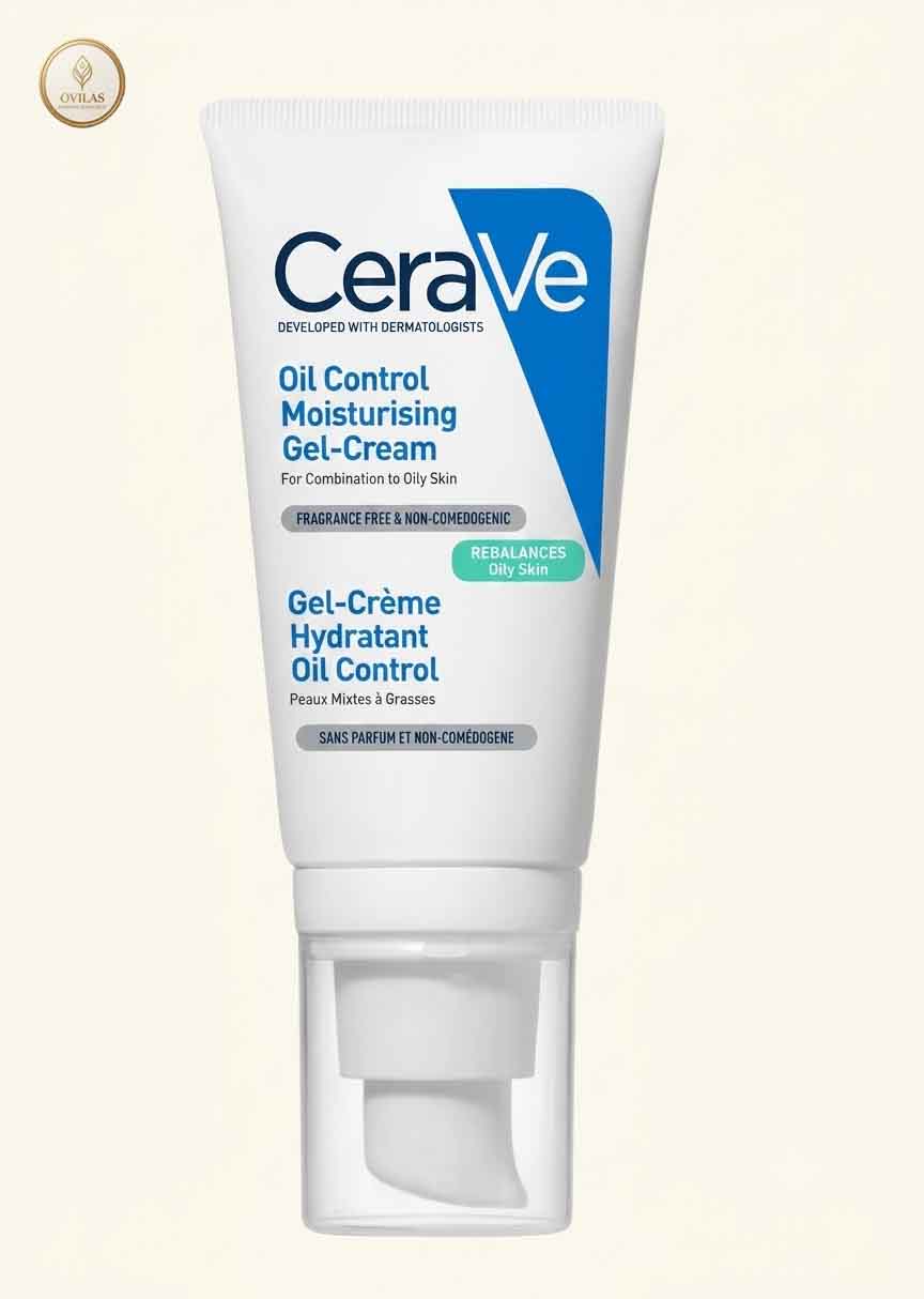cerace moisrurizer for oily skin (2) CeraVe Oil Control Moisturising Gel-Cream (52ml) - Image 1
