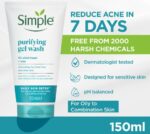 Simple Daily Skin Detox Purifying Gel face Wash – 150ml - Image 2