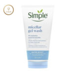 Simple Water Boost Micellar Facial Gel Face Wash – 150ml