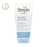 Simple Water Boost Micellar Facial Gel Face Wash – 150ml