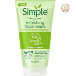 Simple Kind to Skin Refreshing Facial Gel Face Wash – 150ml