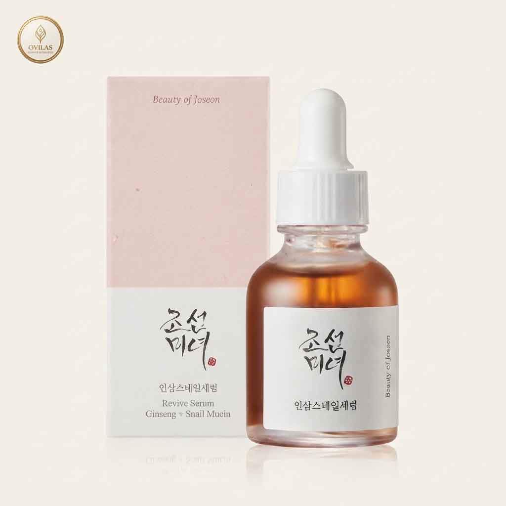 Beauty of Joseon Revive Serum Ginseng + Snail Mucin (30ml) (1) Beauty of Joseon Revive Serum Ginseng + Snail Mucin (30ml) - Image 1