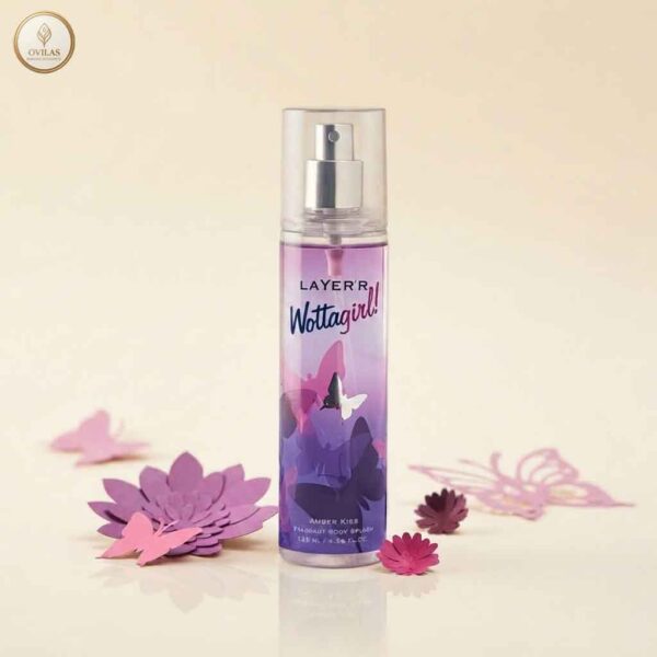 Layer'r Wottagirl Amber Kiss Body Splash - 135ml