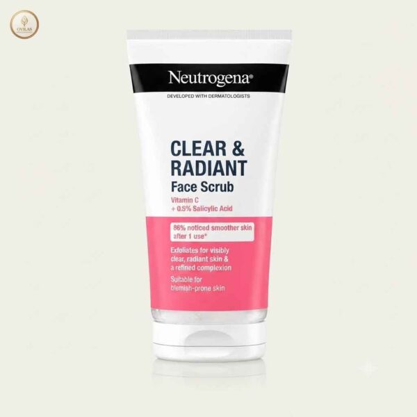 Neutrogena Clear & Radiant Face Scrub with Vitamin C + 0.5% Salicylic Acid