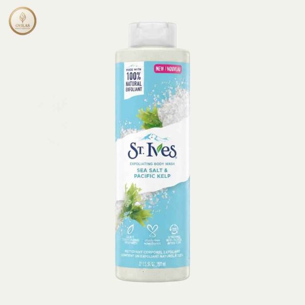 St. Ives Exfoliating Body Wash - Sea Salt & Pacific Kelp 650 ml