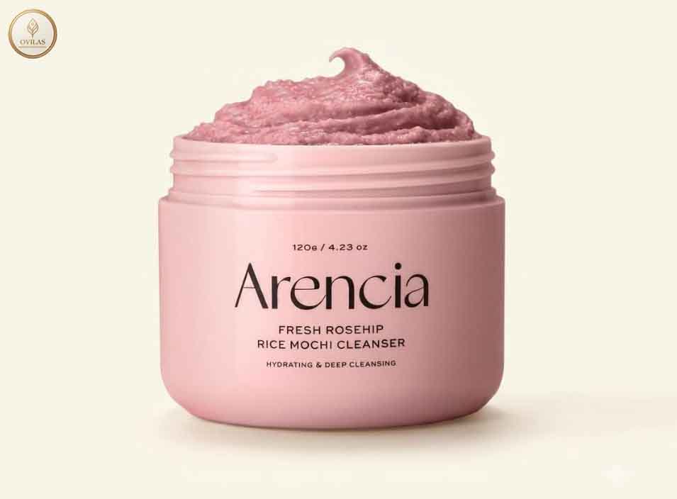 arencia cleanser 4 Arencia Fresh Rosehip Rice Mochi Cleanser (120g) - Image 1