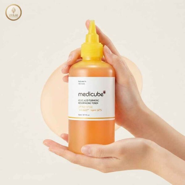 medicube Kojic Acid Turmeric Resurfacing Toner (250ml)