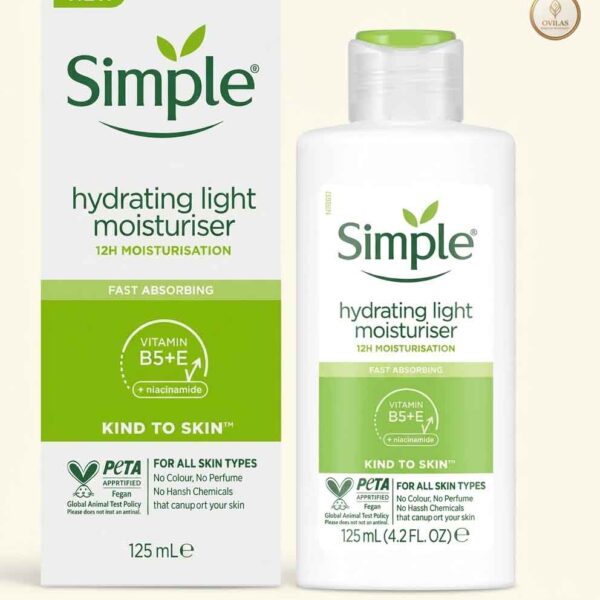 Simple Kind to Skin Hydrating Light Moisturiser (125ml)