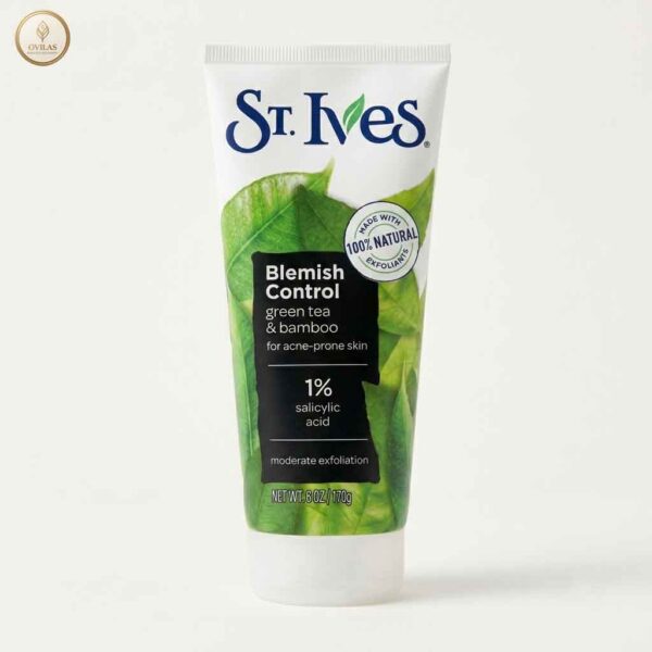 St. Ives Blemish Control Scrub – Green Tea & Bamboo (170g)