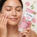 St. Ives Gentle Smoothing Scrub – Rose Water & Aloe Vera (170g) - Image 4