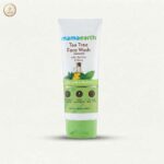 Mamaearth Tea Tree Face Wash with Tea Tree & Neem for Acne & Pimples – 100ml