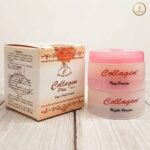 3-in-1 Glow & Deep Cleansing Skincare Combo (Strikes Black Mask + Collagen Day & Night Cream + Japan Sakura Cleanser) - Image 3