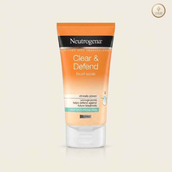 Neutrogena Clear & Defend Facial Scrub (For Spot-Prone Skin) 150ml