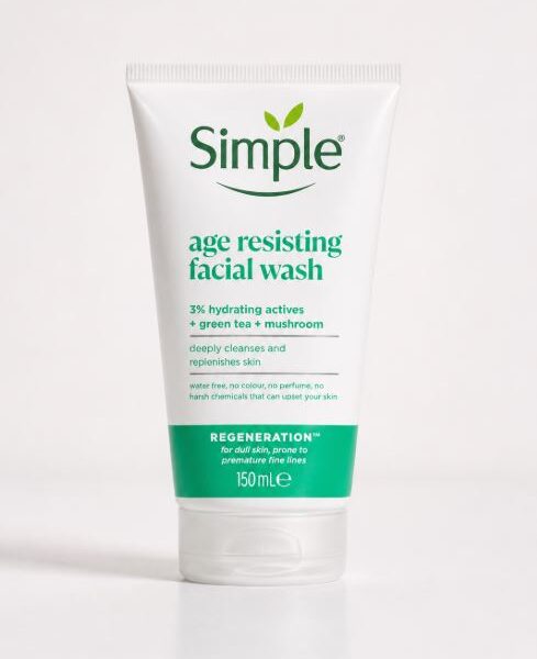 Simple Age Resisting Facial Wash 150ml | Hydrating Face Wash