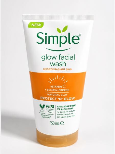 Simple Glow Facial Wash 150ml | Vitamin C Face Wash