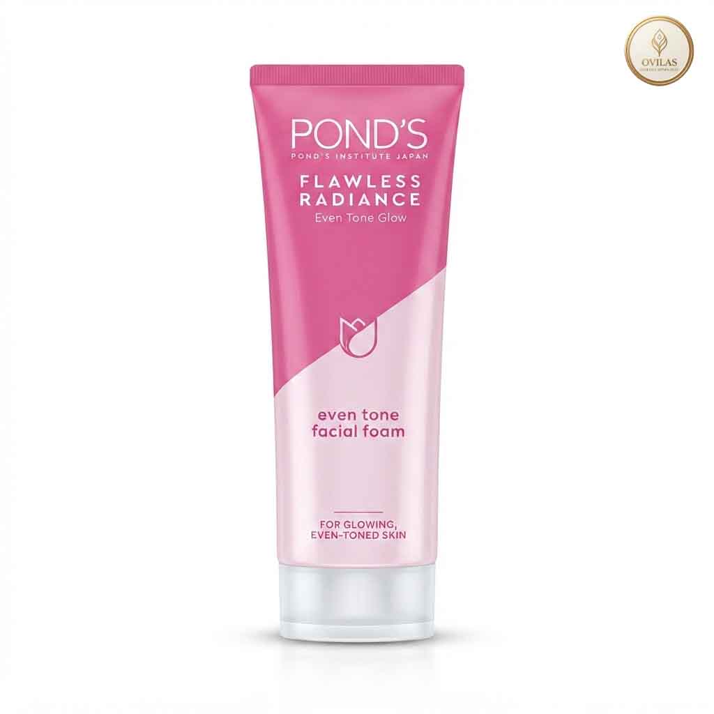 ponds facewash (1) Pond's Flawless Radiance Even Tone Facial Foam 100gm - Image 1
