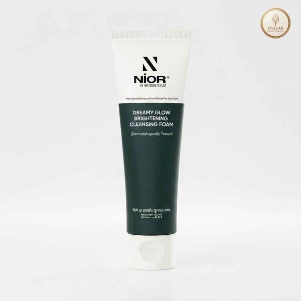 Nior Dreamy Glow Brightening Cleansing Foam (Dermatologically Tested) 120ml