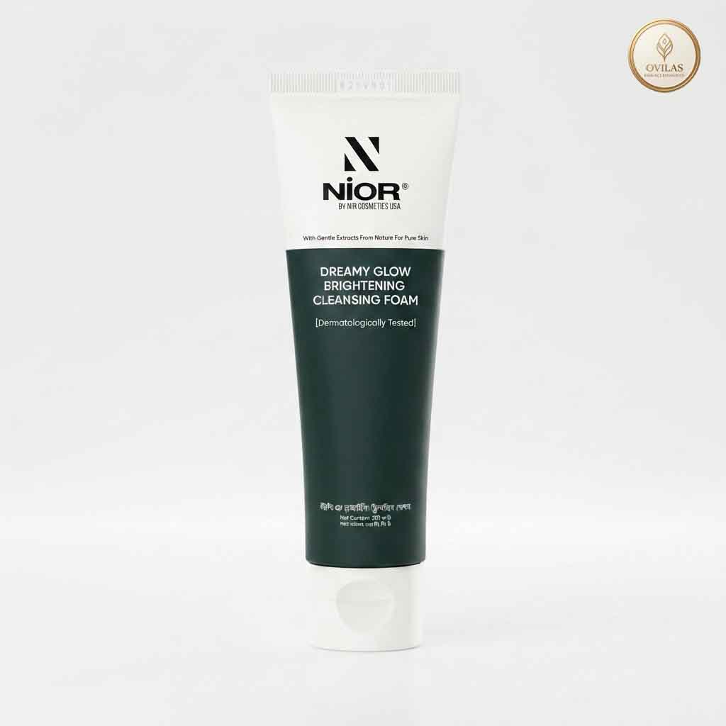 uytb Nior Dreamy Glow Brightening Cleansing Foam (Dermatologically Tested) 120ml - Image 1
