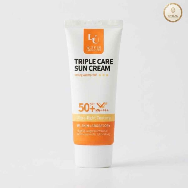 W.SKIN LAB Triple Care Sun Cream SPF50+ PA++++ 60ml